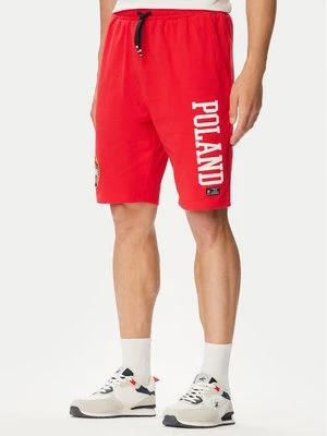 Obrázek produktu Beverly Hills Polo Club Sportovní kraťasy F-SS26M-BJ0005 Červená Regular Fit