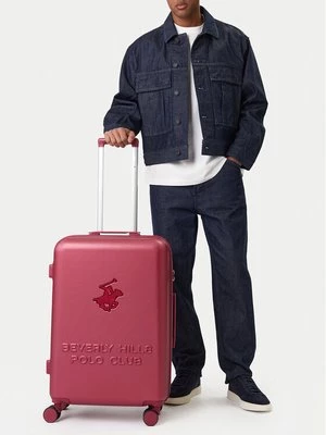 Obrázek produktu Beverly Hills Polo Club Střední kufr CEO-BHPC-M-004-08-BURGUNDY Bordó