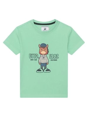 Obrázek produktu Beverly Hills Polo Club T-Shirt P-SS26B-TS0135 Zelená Regular Fit