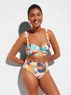 Obrázek produktu Bikini na fiszbinach z figami bikini z wysokim stanem (komplet 2-cz.) bonprix