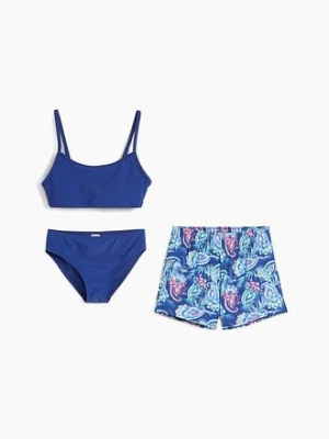 Obrázek produktu Bikini  + szorty (3 części) bonprix