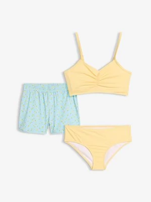 Obrázek produktu Bikini z figami i spodenkami kąpielowymi (3 części) bonprix