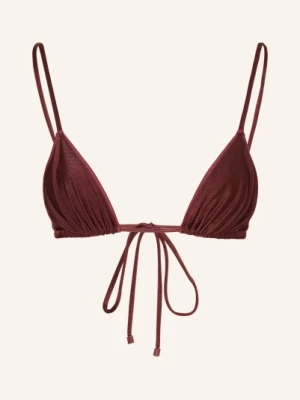 Obrázek produktu Bilali The Label Trojúhelníkové Bikiny Maja tmavě červená