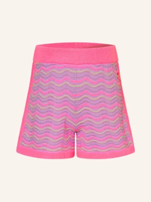 Obrázek produktu Billieblush Pletené Šortky světle fialová / neonově růžová / tmavě žlutá