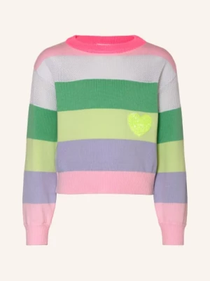 Obrázek produktu Billieblush Svetr S Flitry světle růžová / světle fialová / světle zelená