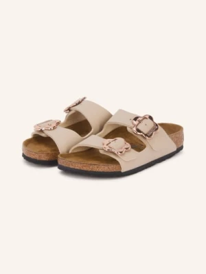 Obrázek produktu Birkenstock Pantofle Arizona Flower Buckle černošedá / barva růžového zlata
