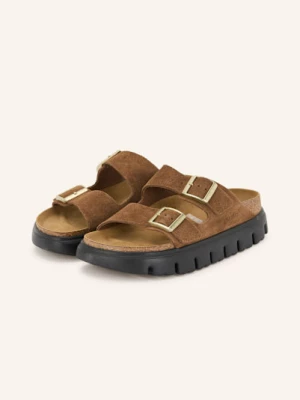 Obrázek produktu Birkenstock Pantofle Arizona Platform Suede Leather hnědá