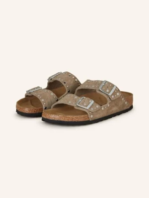 Obrázek produktu Birkenstock Pantofle Arizona Rivet Leve černošedá / stříbrná