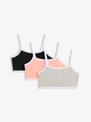 Obrázek produktu Biustonosz bustier z miękką bawełną (3 szt.) bonprix