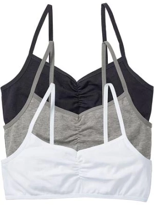 Obrázek produktu Biustonosz bustier z miękką bawełną organiczną (3 szt.) bonprix