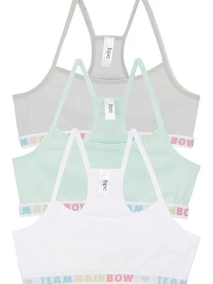 Obrázek produktu Biustonosz bustier z miękkiej bawełny (3 szt.) bonprix