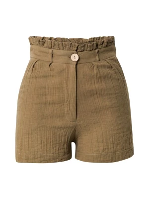 Obrázek produktu Bizance Paris Kalhoty se sklady v pase 'GWEN'  khaki