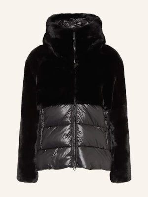 Obrázek produktu Blauer Bunda Z Umělé Kožešiny Fanevil Ze Směsi Materiálů černá