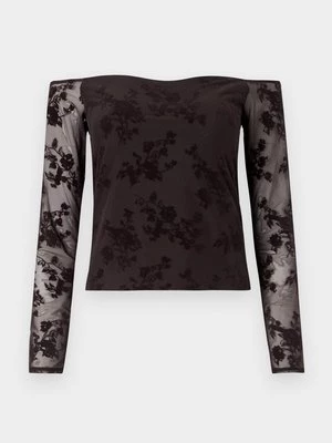 Obrázek produktu Blůza Abercrombie & Fitch tmavě hnědá