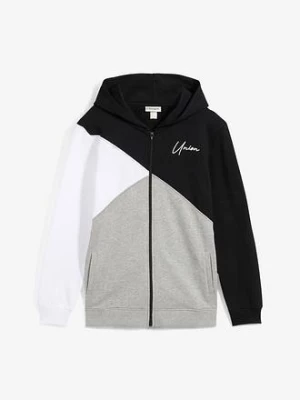 Obrázek produktu Bluza rozpinana z kapturem, o kroju loose fit z czystej bawełny organicznej bonprix