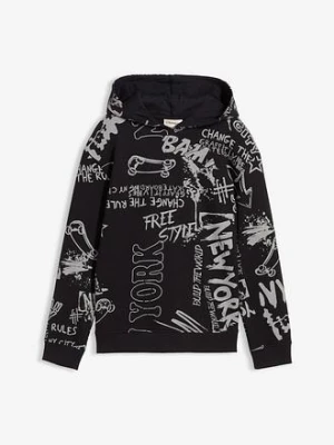 Obrázek produktu Bluza z kapturem z miękkiej mieszanki bawełny bonprix