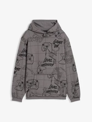 Obrázek produktu Bluza z kapturem z miękkiej mieszanki bawełny bonprix