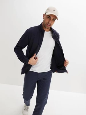 Obrázek produktu Bluza ze stójką i detalami z imitacji skóry bonprix