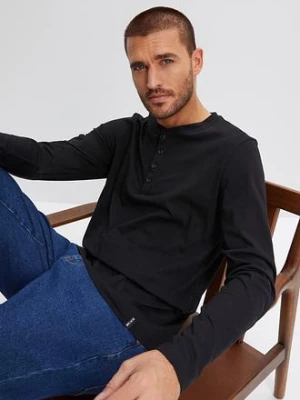 Obrázek produktu Bluzka z dekoltem henley z czystej bawełny (2 szt.) bonprix