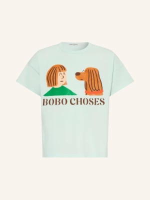 Obrázek produktu Bobo Choses Tričko tmavě modrá / koňaková / zelená