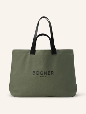 Obrázek produktu Bogner Nákupní Taška Curio Ambre tmavě zelená / černá