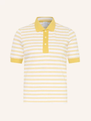 Obrázek produktu Bogner Pletené Polo Tričko žlutá / bílá