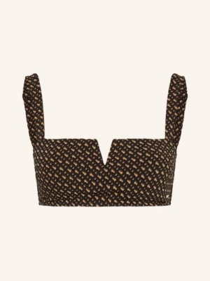 Obrázek produktu Boss Bandeau Bikiny B Monogram černá / béžová
