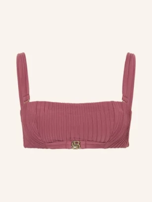 Obrázek produktu Boss Bandeau Bikiny Double B tmavě červená / zlatá