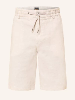 Obrázek produktu Boss Chino Šortky Chino Tapered Fit S Lnem béžová