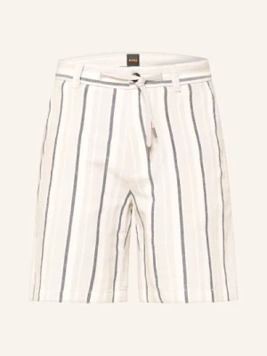 Obrázek produktu Boss Chino Šortky Straight Fit S Lnem režná / černošedá / černá