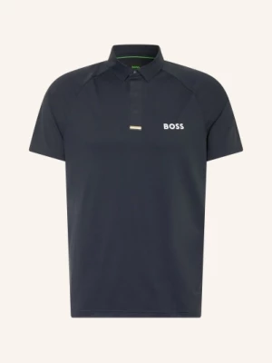 Obrázek produktu Boss Funkční Polokošile Paddytech tmavě modrá / koňaková / bílá