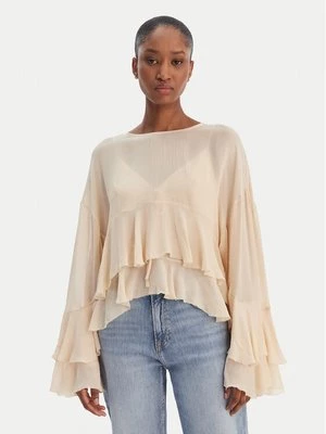 Obrázek produktu BOSS Halenka Bleja 50554050 Béžová Relaxed Fit