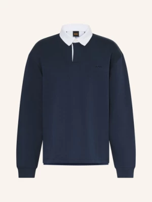 Obrázek produktu Boss Jerseyové Polo Tričko Exis tmavě modrá / bílá