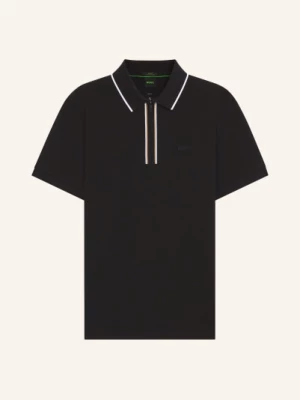 Obrázek produktu Boss Jerseyové Polo Tričko Philix černá / světle hnědá / bílá