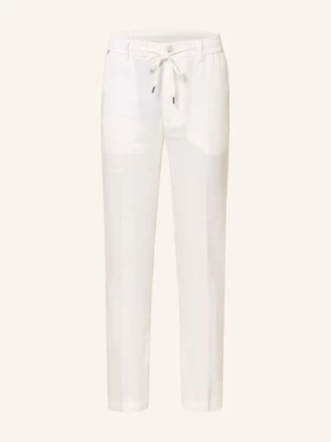 Obrázek produktu Boss Kalhoty Kane Extra Slim Fit S Lnem bílá