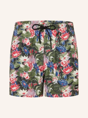 Obrázek produktu Boss Koupací Šortky Piranha khaki / červená / modrá