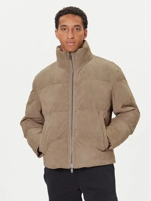 Obrázek produktu BOSS Kožená bunda Jocamp 50547546 Béžová Relaxed Fit
