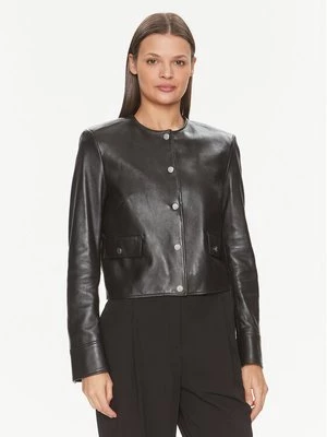 Obrázek produktu Boss Kožená bunda Samarie 50505500 Černá Slim Fit