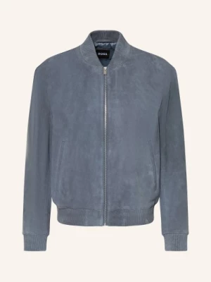 Obrázek produktu Boss Kožený Blouson Muller černošedá
