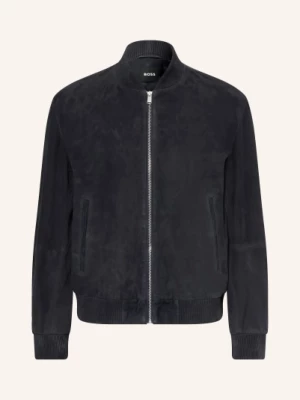 Obrázek produktu Boss Kožený Blouson Muller tmavě modrá