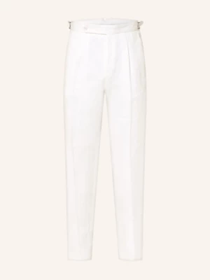 Obrázek produktu Boss Lněné Chino Kalhoty Perino Tapered Fit bílá