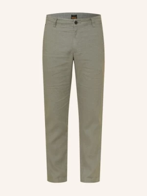 Obrázek produktu Boss Lněné Chino Sanderson Regular Fit šedá