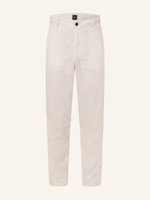 Obrázek produktu Boss Lněné Chino Sanderson Regular Fit světle šedá