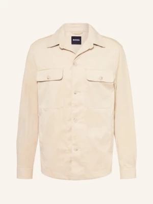 Obrázek produktu Boss Overshirt Carper V Koženém Vzhledu krémová
