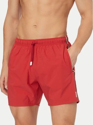 Obrázek produktu BOSS Plavecké šortky Iconic 50491594 Tmavě červená Regular Fit