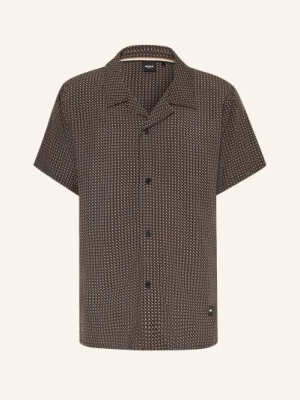 Obrázek produktu Boss Plážová Košile Beach Comfort Fit černá / světle hnědá / bílá