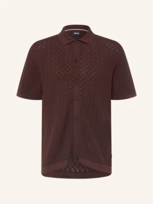 Obrázek produktu Boss Pletená Košile Nappo Comfort Fit tmavě hnědá