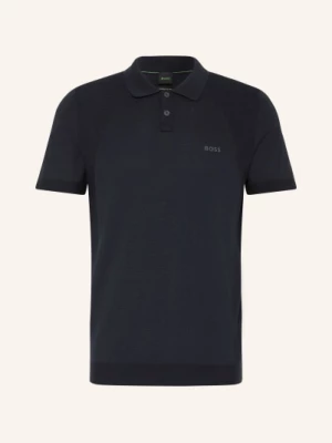 Obrázek produktu Boss Pletené Polo Tričko Momentum Lite  Regular Fit tmavě modrá