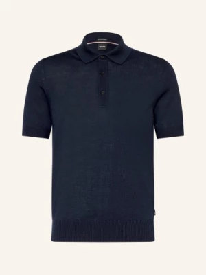 Obrázek produktu Boss Pletené Polo Tričko Nolano tmavě modrá