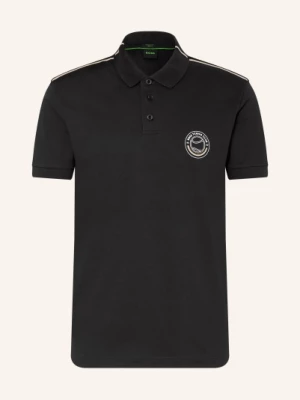 Obrázek produktu Boss Polo Tričko Piqué černá / koňaková / bílá